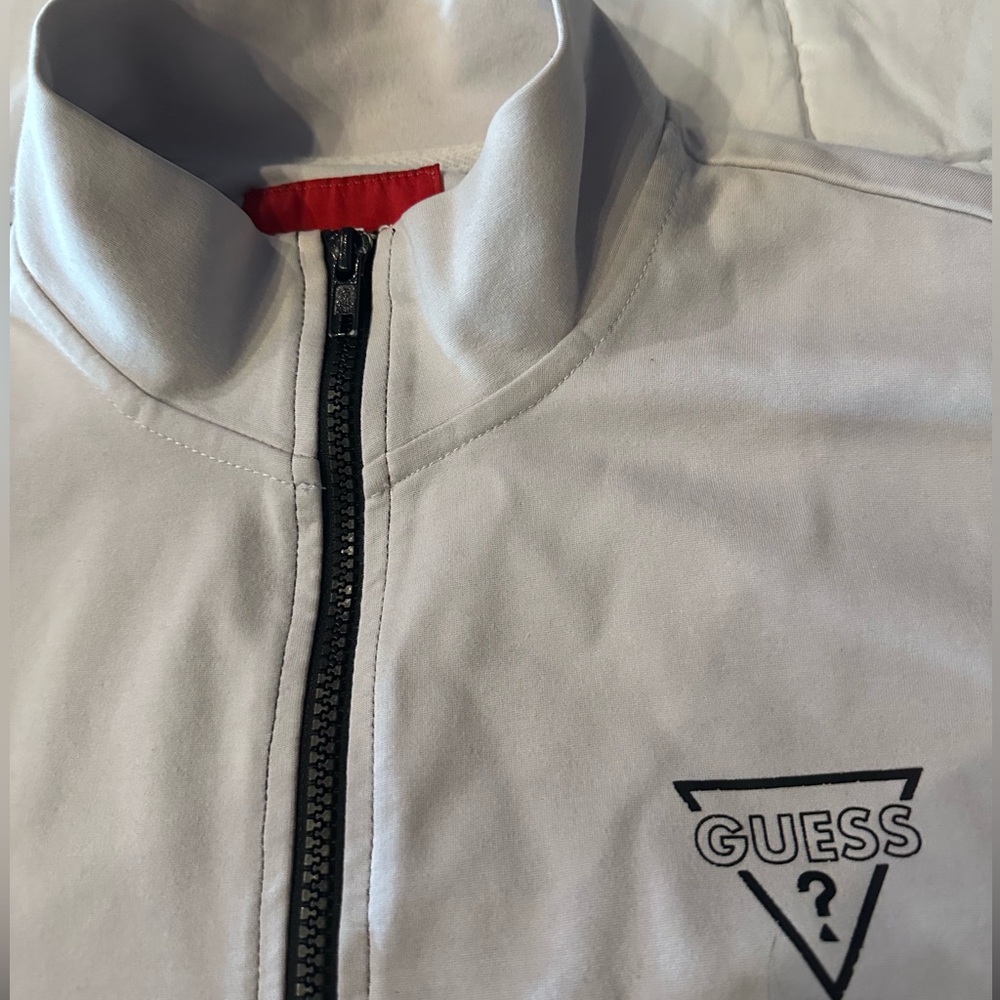 Guess Block Logo Zip Jacket. - Picture 2 of 5